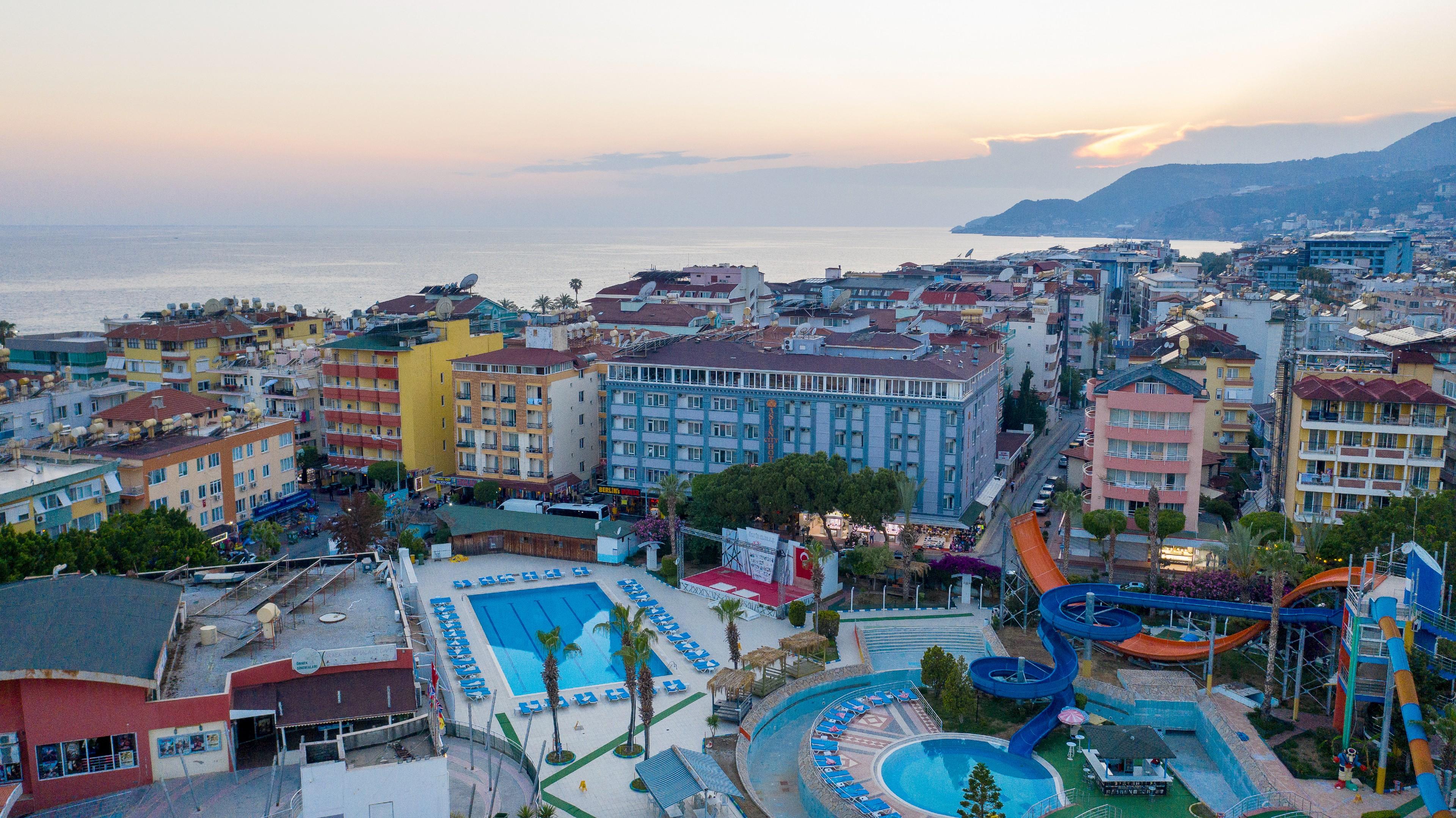 Aslan Sand & City Hotel Alanya Exteriér fotografie