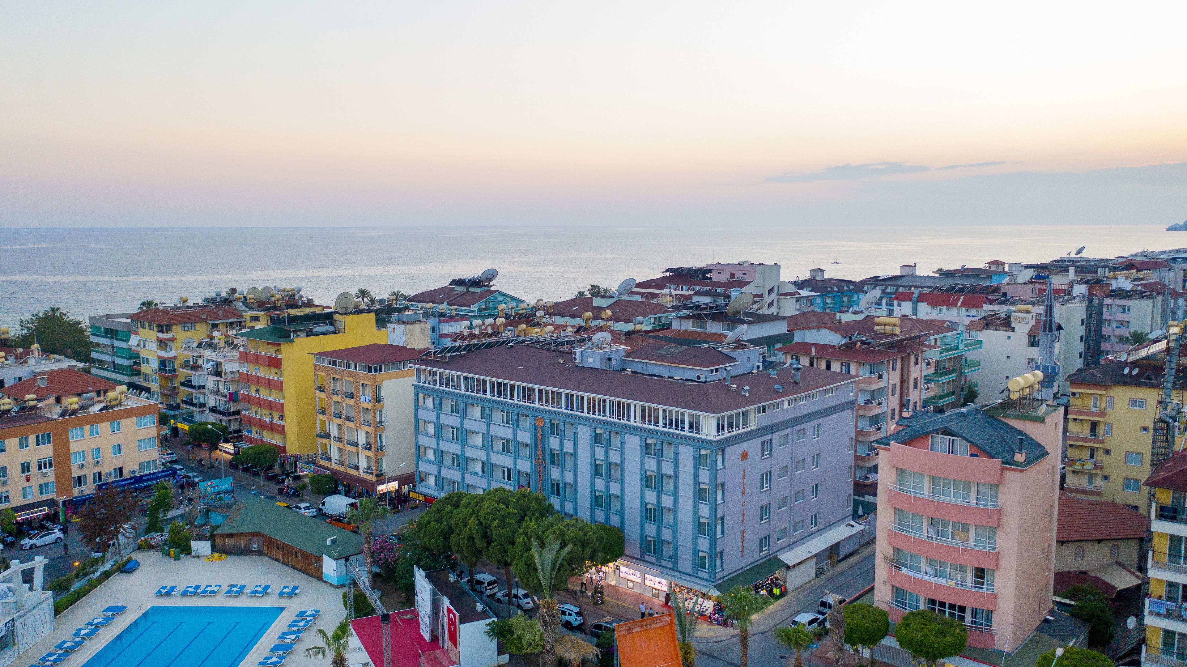 Aslan Sand & City Hotel Alanya Exteriér fotografie