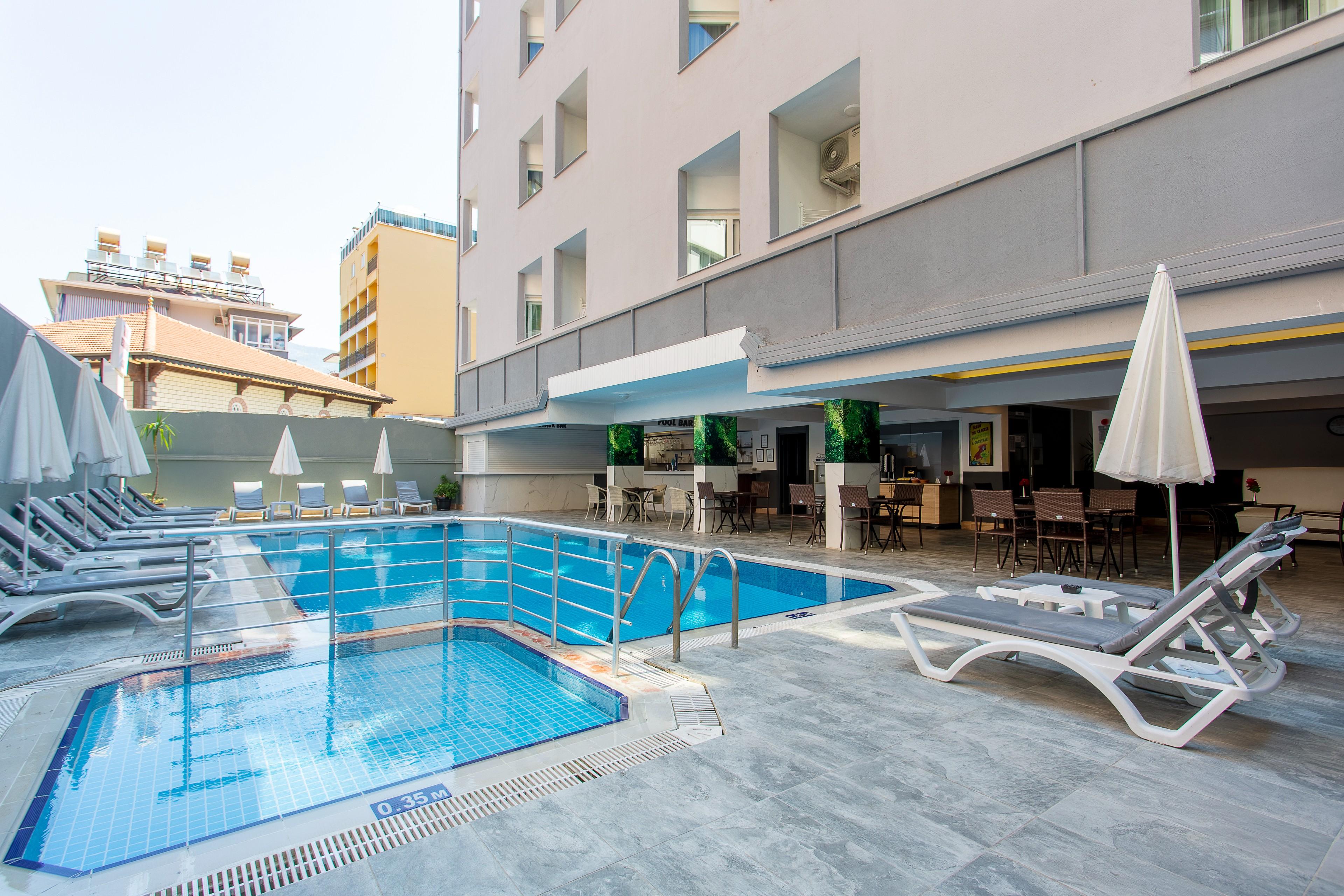 Aslan Sand & City Hotel Alanya Exteriér fotografie